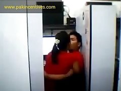 Desi Girl Kissing With Boyfriend In Her Home