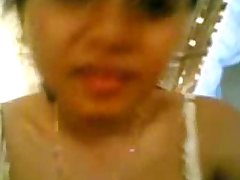 Newly Married Horny Girl Riding her husband'_s cock in the Living Room